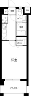 エシッド天神南の間取り画像