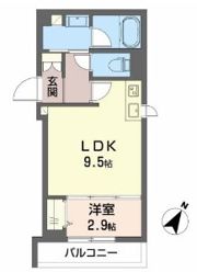 シャーメゾン日赤通りの間取り画像