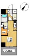 ニューガイアリルーム平尾駅前No.24の間取り画像