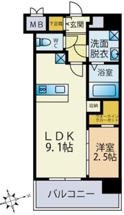 T.T城西の間取り画像