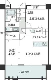 ラフィーネ鳥飼の間取り画像