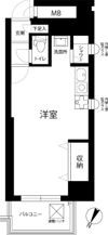 ライオンズマンション薬院駅南の間取り画像