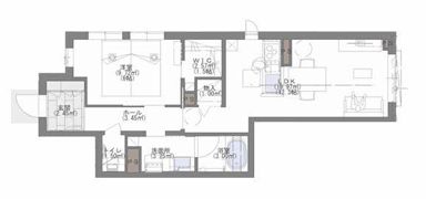 プレミアス大濠の間取り画像