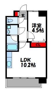 SOLLIEVO箱崎の間取り画像