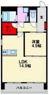 プリオール長丘の間取り画像