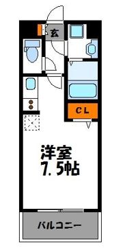 ネストピア大濠公園の間取り画像