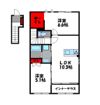 グランディール青葉の間取り画像