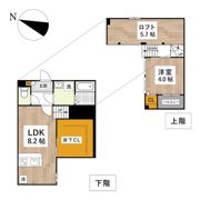 ADC野芥ミモザ（東棟）の間取り画像
