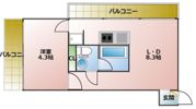 西新テングッドシティ SAVOYの間取り画像