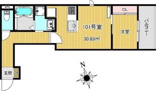 Charme Maison香椎の間取り画像