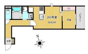 Charme Maison香椎の間取り画像
