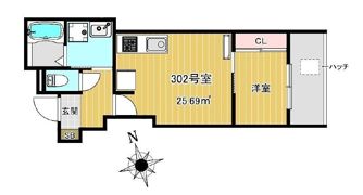 Charme Maison香椎の間取り画像