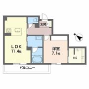シャーメゾンマーレ竹下の間取り画像