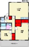 ファミール保奈の間取り画像