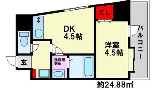 アソシアグロッツォ平尾の間取り画像