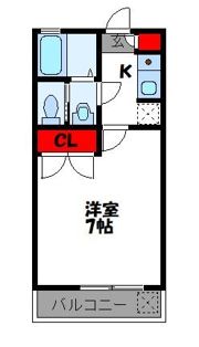 パークアベニュー参番館の間取り画像