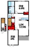 フレールIIIの間取り画像
