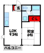 ゆりハイツIIの間取り画像