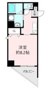 クーヴェルコート薬院駅前の間取り画像