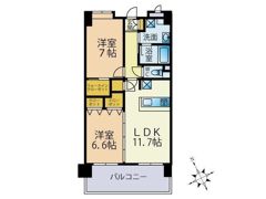 ヘスティア大濠の間取り画像