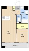 LIBTH平尾IIの間取り画像