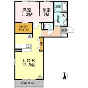 D-room平尾山荘通りの間取り画像