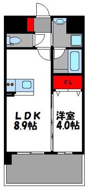 S-FORT箱崎東の間取り画像