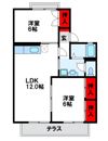 セジュール福間の間取り画像