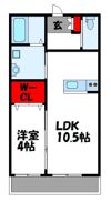 ホクリハウスVの間取り画像