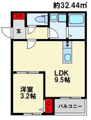 Maison Hakata Minamiの間取り画像