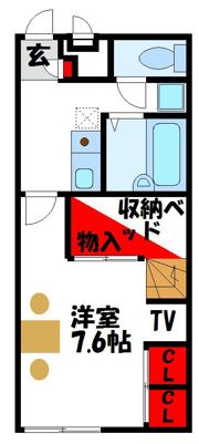 レオパレス外屋敷の間取り画像