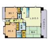 オクトス南山荘通りの間取り画像