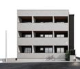 グランソレイユ西新の外観