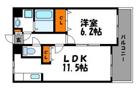 リブル高砂の間取り画像