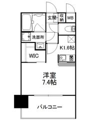 エンクレスト薬院NOBLEの間取り画像
