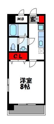 スクレーパー東の間取り画像