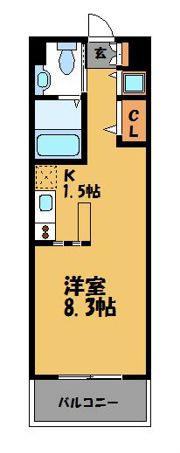 ハウトン薬院の間取り画像