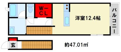 シャーメゾンタウン筑紫C棟の間取り画像