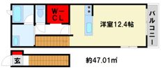 シャーメゾンタウン筑紫C棟の間取り画像