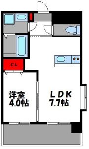 第43川崎ビルの間取り画像