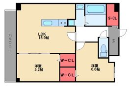 FMTレジデンス博多の間取り画像