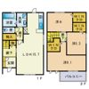 セジュール上白水の間取り画像