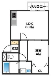 グレーシア博多南の間取り画像