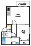 グレーシア博多南の間取り画像