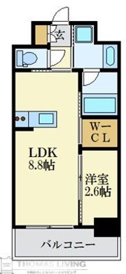 アルティザ博多ベイコートの間取り画像