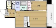 リバティR TENJIN Iの間取り画像