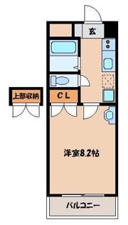 ロイヤル天神南の間取り画像