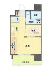 エステート・モア・平尾公園通りの間取り画像