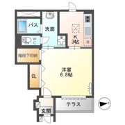 リトルブーケ城南の間取り画像