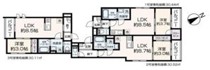 ZEH 箱崎 LASPACIO IIの間取り画像